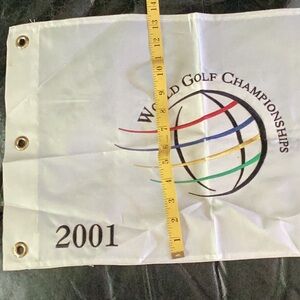 ⛳️  🌎 WORLD GOLF CHAMPIONSHIP Banner Bellerive 2011  RARE 9-11 Event 🫣